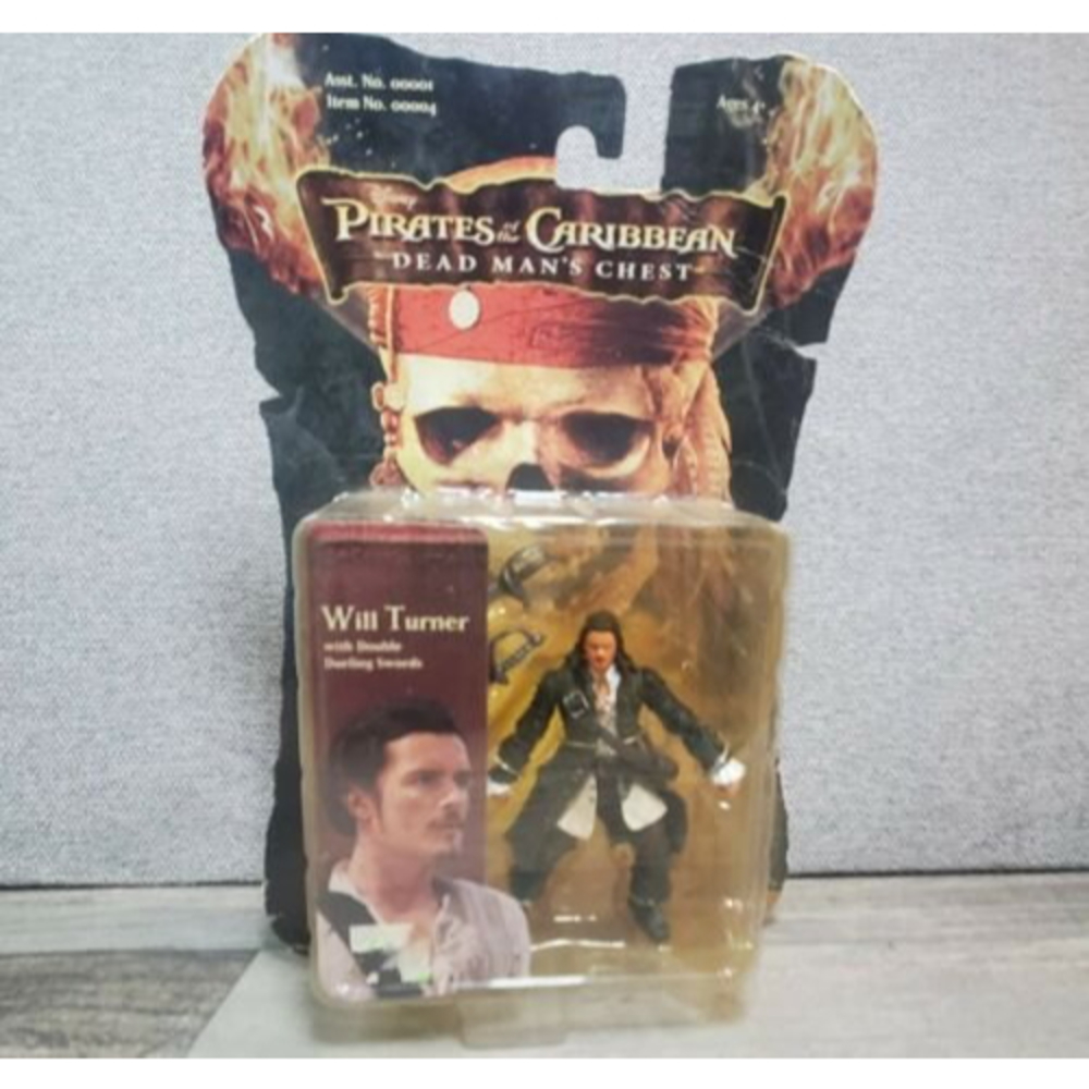 Pirates of The Caribbean Dead Man's Chest Will Turner Zizzle Action Figure 2006